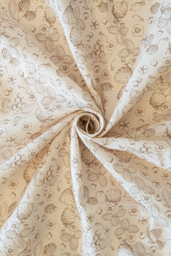 Strawberry Cream Cover for Pudding Beds