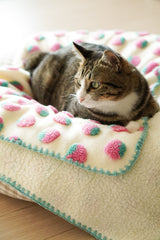 Strawberry Puff Blanket