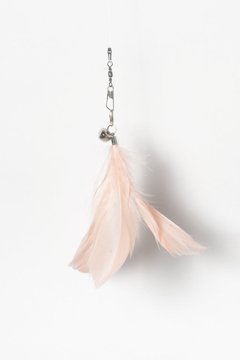 Large Blush Feather Teaser