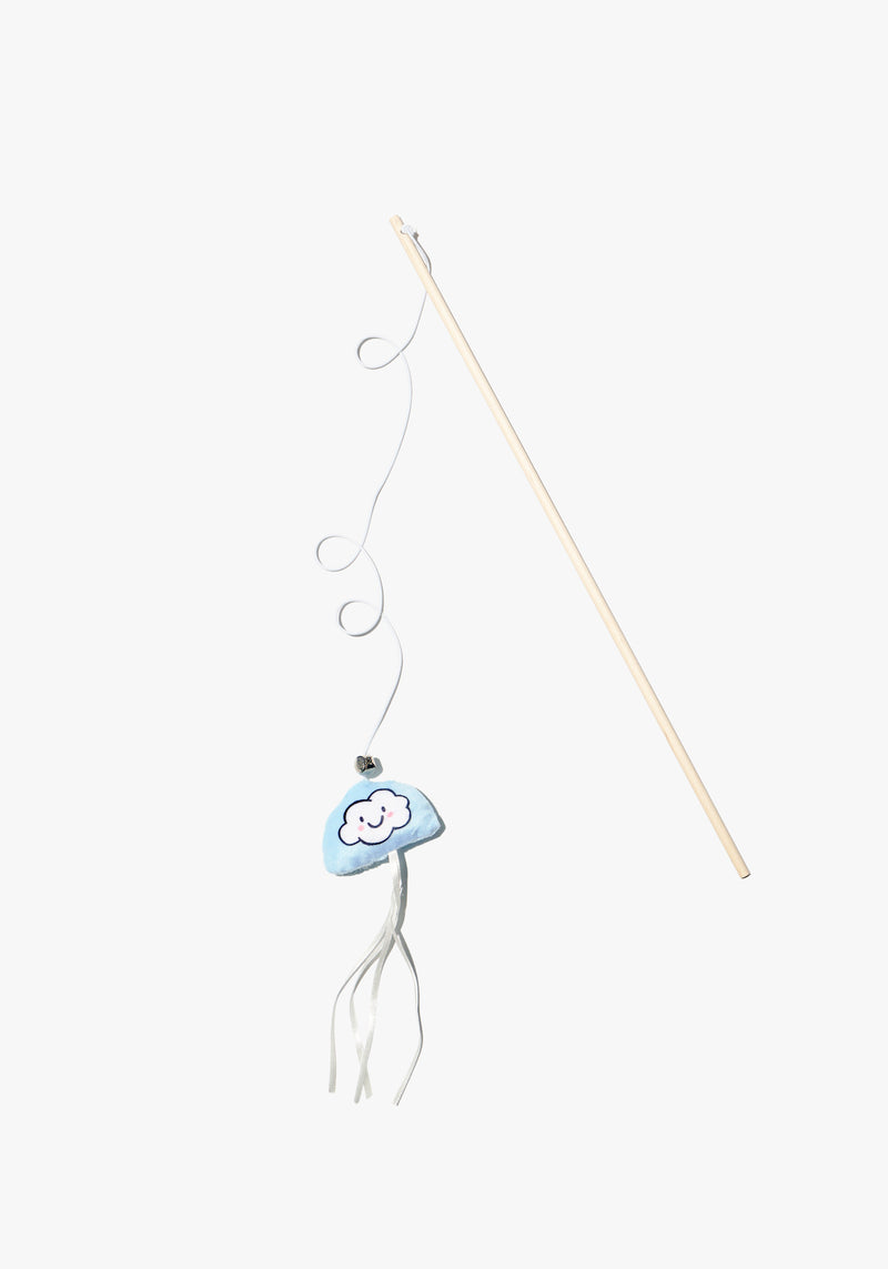 Cloud Popsicle Teaser Wand