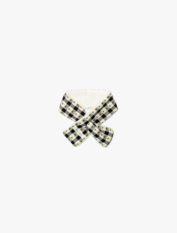 Tulip Plaid Neck Sweats